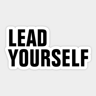 LEAD YOURSELF Sticker